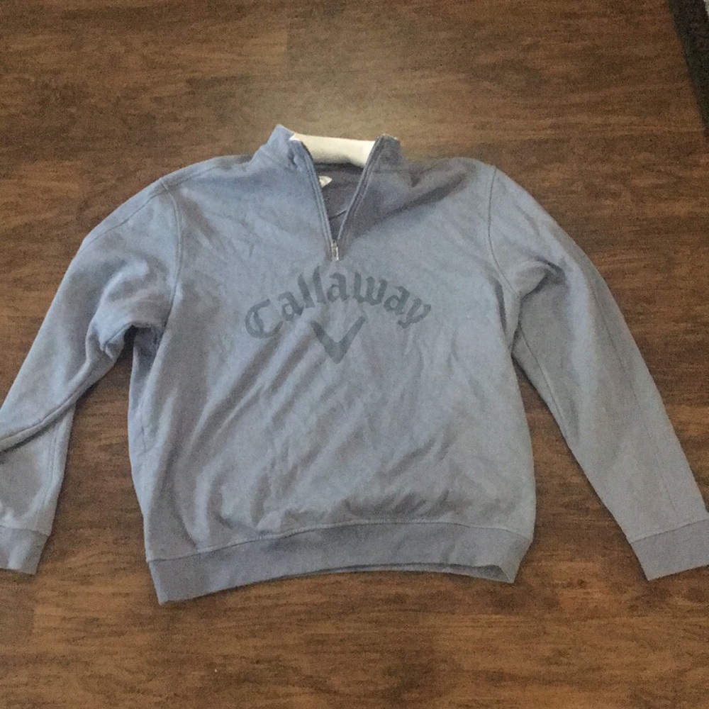 Men’s XL grey Callaway pullover sweater